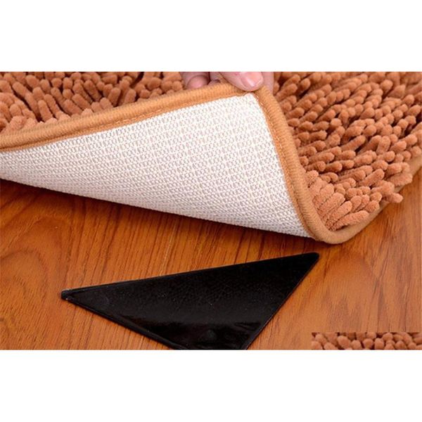 

rug carpet 4 pcs/set mat grippers non slip anti-skid reusable washable grip for home bath living ro qylrfa lipper