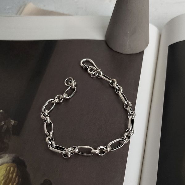 

s2ajv yinruitai s925 чистое серебро braceletpure stylesimple личности meilong ювелирных yinruitai s925 braceletnational национальные серебря, Golden;silver