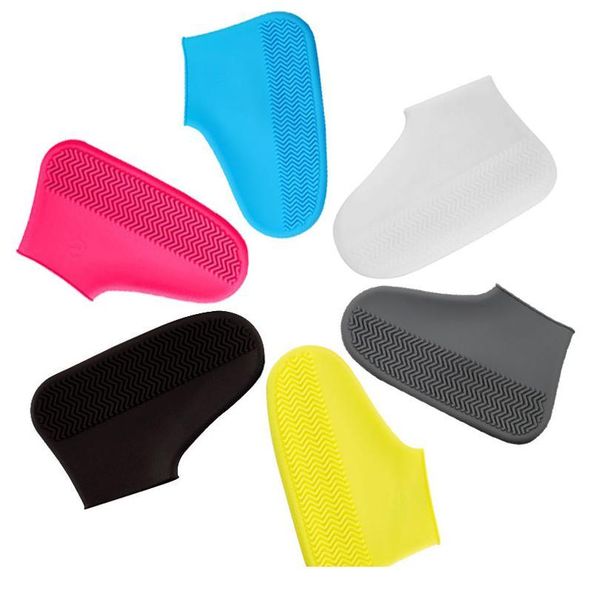 

waterproof shoe covers for rain sile shoe cover cycling reusable elasticity overshoes anti-slip bike boot protecto bbyjss