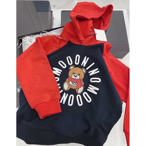 

мальчики девочка толстовка моды осень зима капюшон письмо printed дети толстовка 2020 горячие продажа дети с длинным рукавом одежды пуловеры, Black