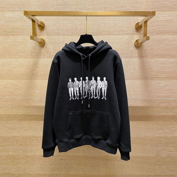 

2020 men hoodie men women hip hop long sleeve hoodie men fashion printed sweatshirt size xs, Black