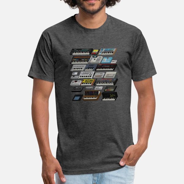 

synthesizer and drum machine lover designers graphic t shirt hip hop print plus size tracksuit hoodie sweatshirt