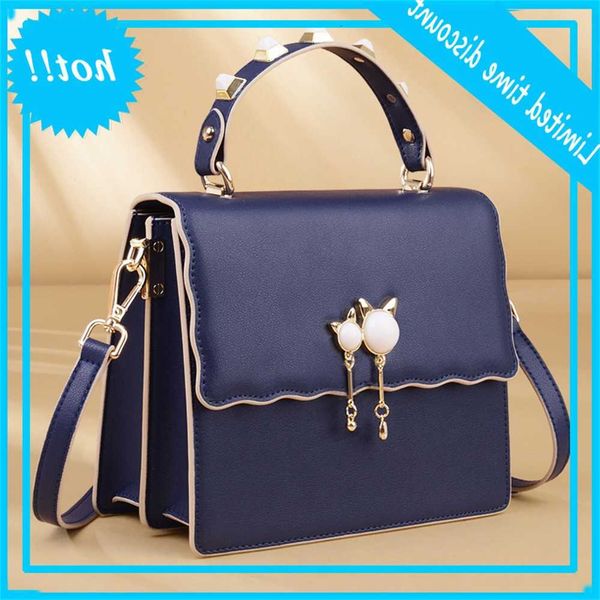 

2020 winter leather korean portable fashion simple shoulder women's bag