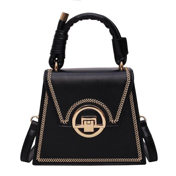 

pu leather women's bags 2020 designer female handbag fashion embroidery grace shoulder crossbody bags for women ladies clutch
