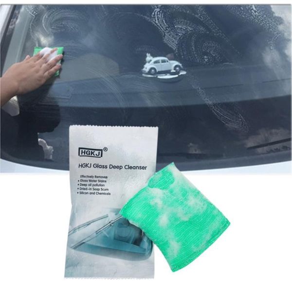 

car sponge glass oil film scratches removing cleaning washing removed dirt grease resins repair universal f121