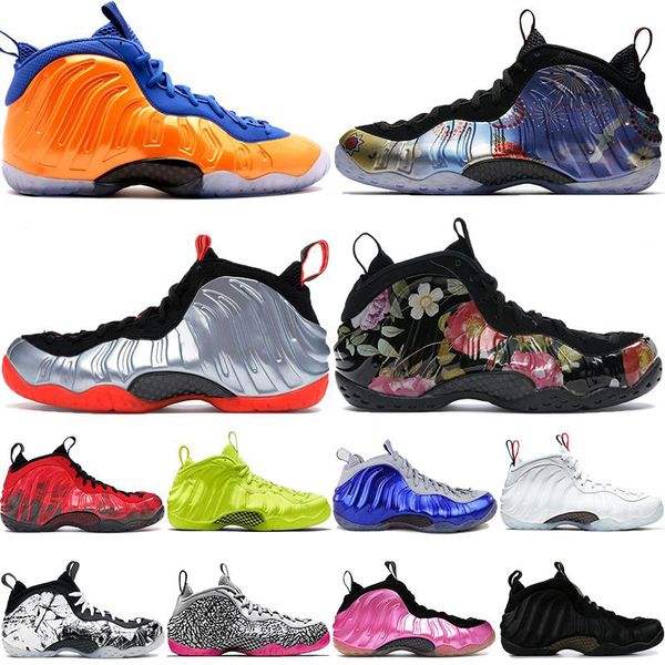 

foam basketball shoes penny hardaway mens sneakers alternate galaxy doctor doom shattered backboard pure platinum men sports trainers