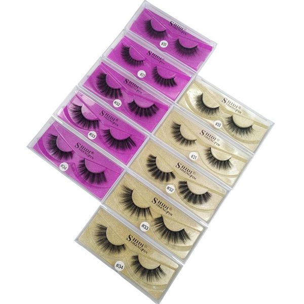 

3d mink lashes природные длинные ресницы 1 пара 3d норка ресницы ресницы поддельные 3d lashes cilios расширение макияжа maquiagem sqcjxf