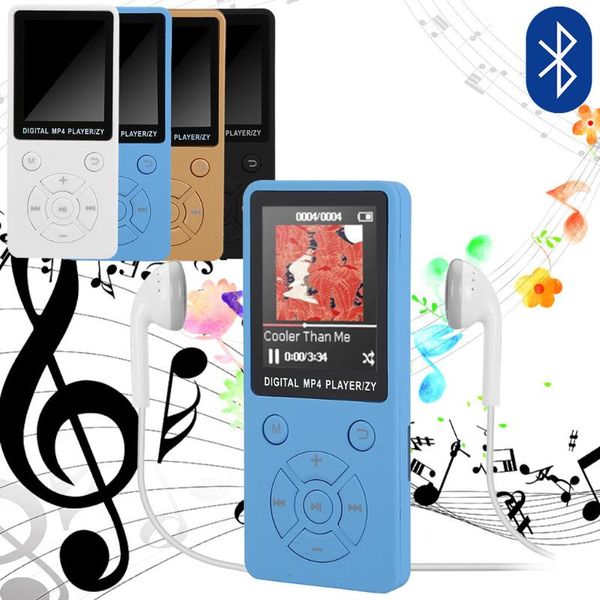 

портативный bluetooth mp3-плеер цвет экран fm-радио видеоигры фильм walkman с радио fm запись 13 языки # t2