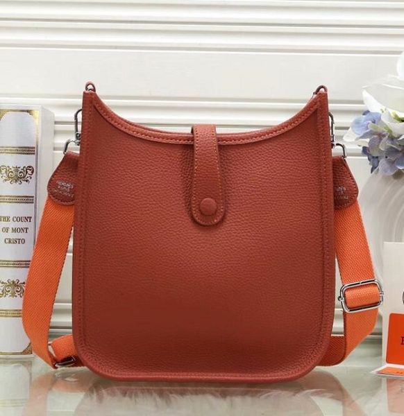

10 colors women designer shoulder bag leather h bag cross body pure color womens handbag crossbody bag purse