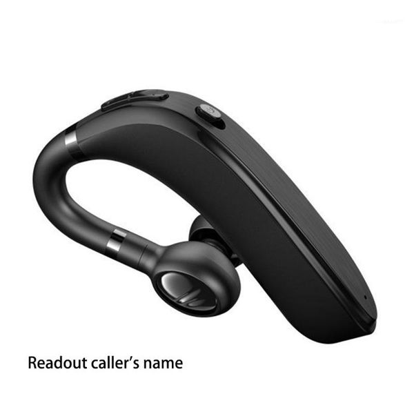 

a10 wireless bluetooth 5.0 earhook earphone broadcast caller number/name earbud1