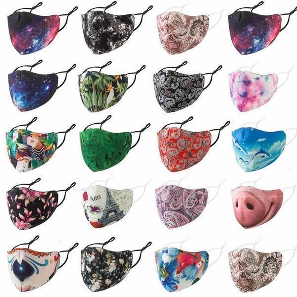 

black adjustable fashion ear face designer buckle masks reusable mask sof pdlq joho546