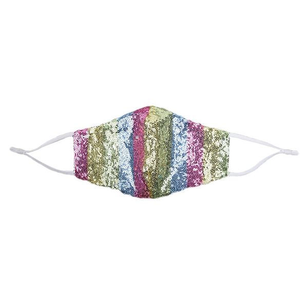 

face halloween bling sequins dust-proof fashion straw protective c#566 personalized bling cotton anti-fog halloween straw mask for mask rtnm