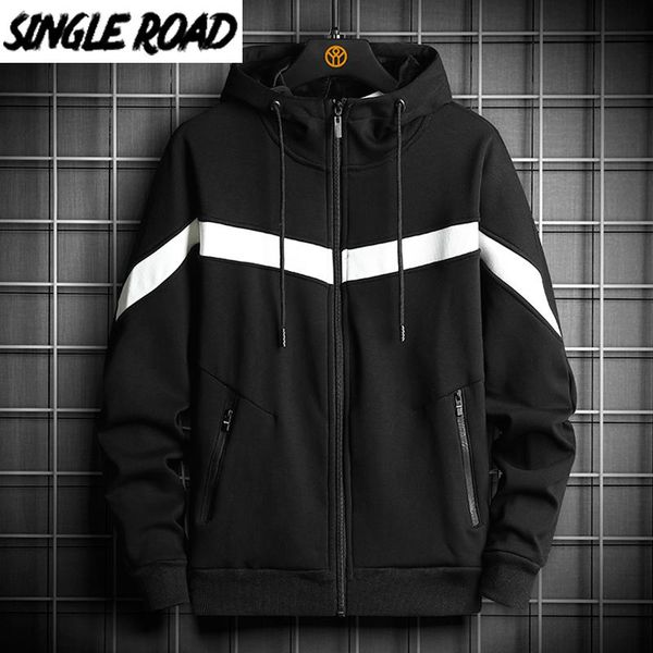 

singleroad mens hoodies men 2021 winter patchwork sweatshirt japanese streetwear harajuku oversized black hoodie men sweatshirts