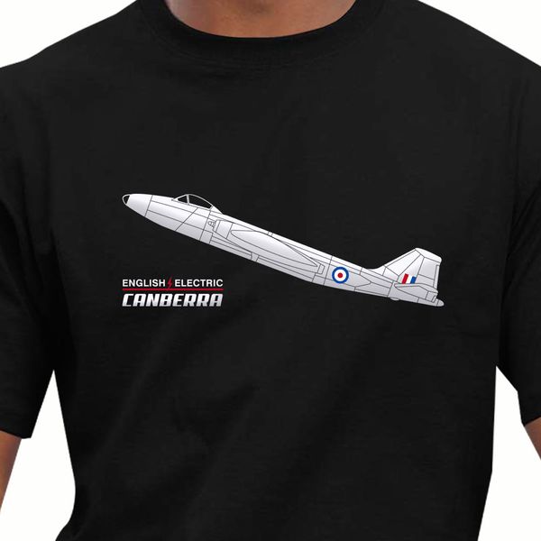 

sport new summer style printed cotton o neck tee shirt short sleeve aeroclassic english electric canberra aircraft movie t shirt