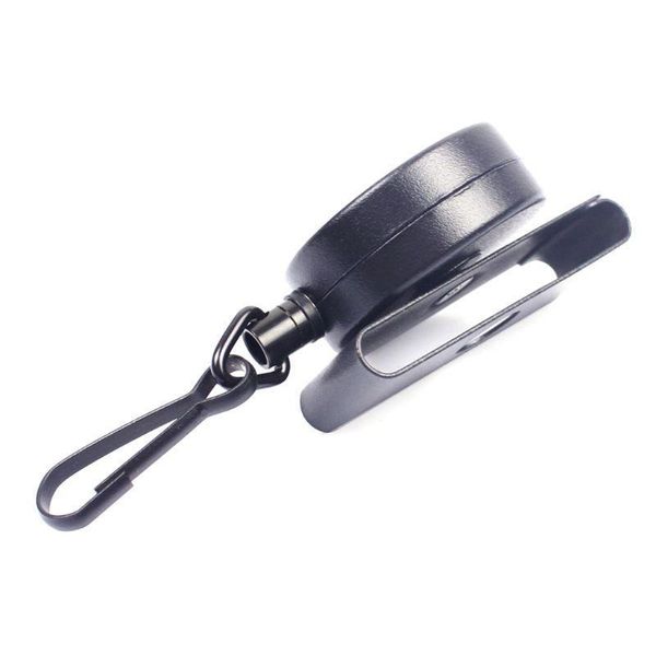 

6cm/2.36\" telescopic steel wire rope key anti lost tool with carabiner secure belt buckle 6cm/2.36\" te qylspk