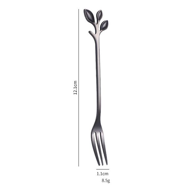 

stainless steel leaves spoon fork spoon coffee tea spoons creative ice tools tableware kitchen gadgets home decor h bbyiok