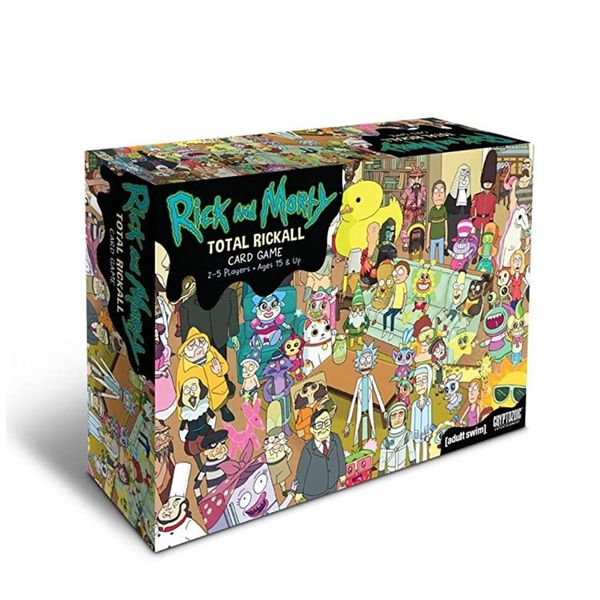 

rick настольные игры total rickall card game morty закрытый открытый дом семья активность fun party game sqcwpj pingtoy