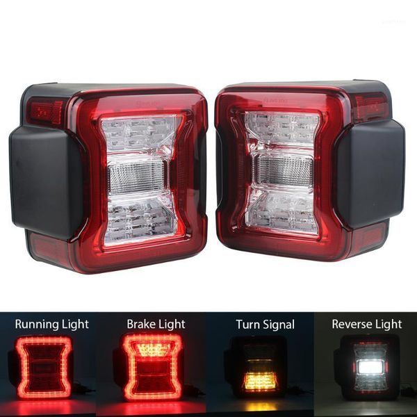 

for wrangler jk led tail light rear lamps brake reverse light daytime running lights for wrangler jk 2007-20201