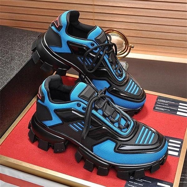

мужская мода обувь luxury trend cloudbust thunder knit кроссовки с коробкой chaussures de sport pour hommes дизайнер высокое качество rd51 м, Black