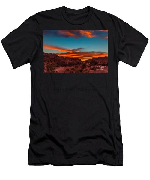 

sunrise over telegraph pass mens t-shirt sport hooded sweatshirt hoodie