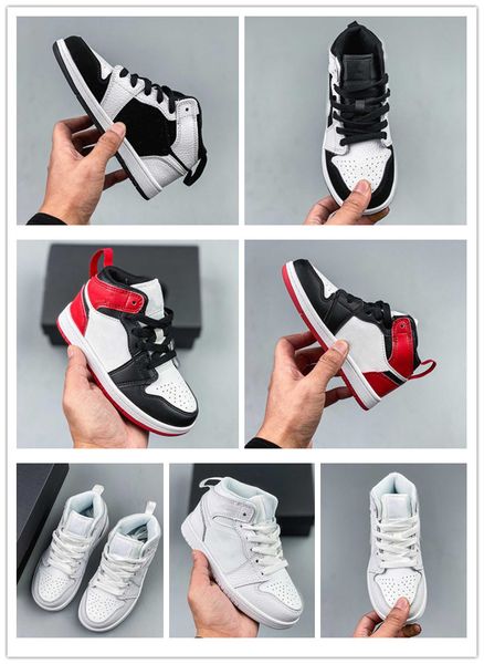 

2020 детей мальчики девочки дети все-матч высокой верхней детской обуви серии случайные личности баскетбол обувь настольные обувь бесплатная, Black