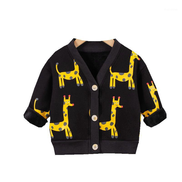 

children fashion clothes new autumn winter baby boy girl casual jacket kids toddler thick cotton clothing infant cartoon costume1, Blue;gray