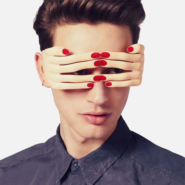 

пальцы качества новинка 2019 high shaped glasses необычные бал eye mask bar hen party decoration supplies 12 июня