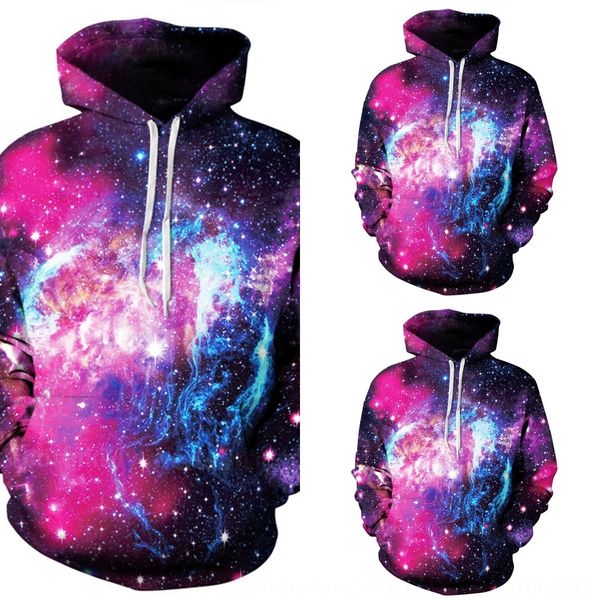 

ptp1u new моды осень 3d cosmostar печататься new падения цифровой балахон моды cosmostar 3d цифровой r3szh hoodie печататься, Black