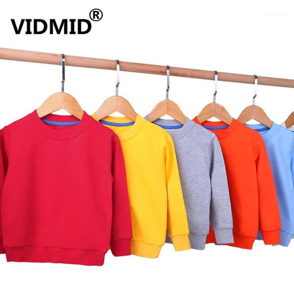 

hoodies & sweatshirts vidmid children coats t-shirts baby girls long sleeve coat jacket boys outerwear cartoon clothing 4150 331, Black