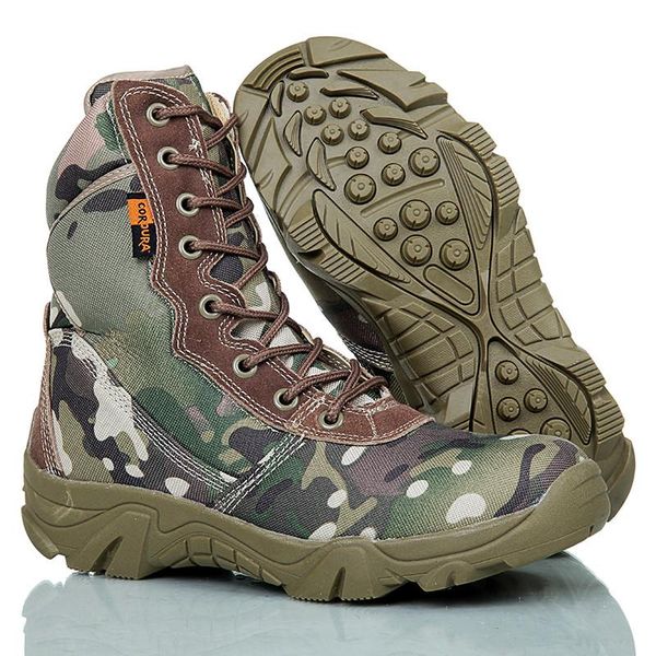 

2020 new tactical boots mountaineering boots men's outdoor hiking shoes non-slip shoes climbing mountain