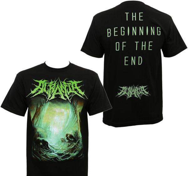 

t shirt men summer casual authentic acrania the beginning of the end t shirt black s m l xl 3xl new 035192 sport hooded sweatshirt hoodie