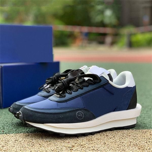 

sacai x ldv waffle x fragment designer men sports sneakers womens platform low skateboard running shoes