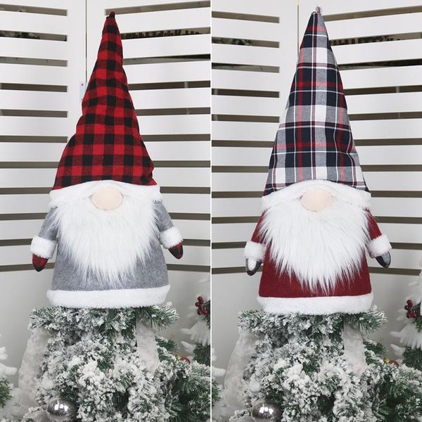 

25 inch large santa gnomes plush gnome christmas tree er ornaments scandinavian decorations christams gift ideas 2020