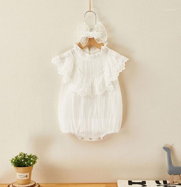 

2020 summer baby clothing sleeveless baby bodysuits girls bodysuits korean style one piece clothes1, Blue
