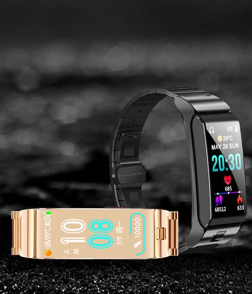 

b3s smart two in one low power information reminder bluetooth call braceletbgt