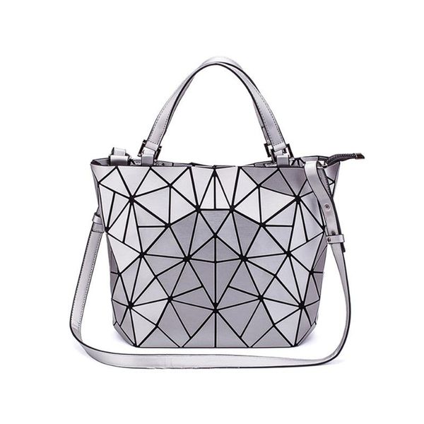 

2020 fashion foldable metallic colour handbag in women's totes bag