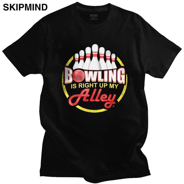 

vintage grunge style bowling pin classic bowler short sleeve summer clothes sport hooded sweatshirt hoodie t shirt