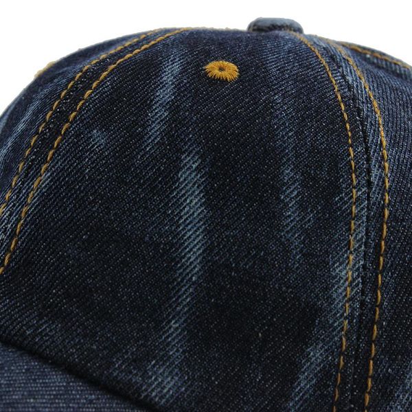 

flb] fashion leisure cowboy washed cotton adjustable solid color baseball cap denim hip hop cap casual hat snapback f130 sqcekf, Black;white