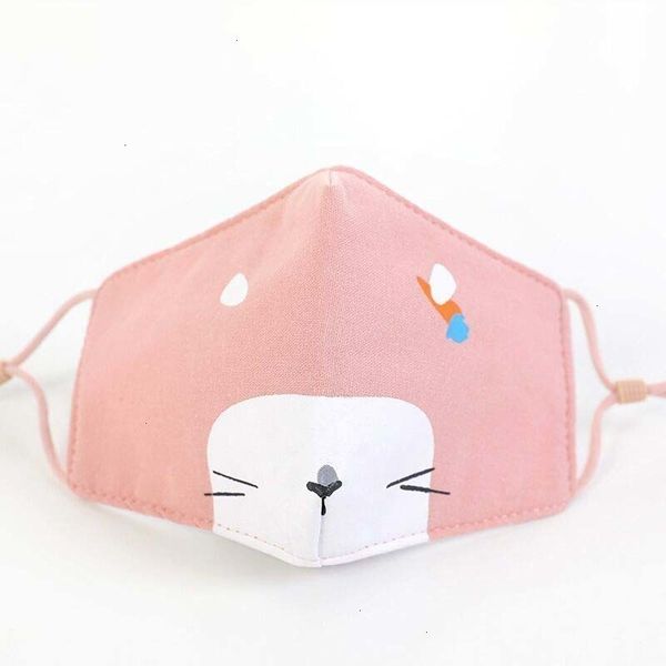 

new factory fashion cotton quality 3-layer face kids wholesale comfortable designer mask dustproof earloop mas