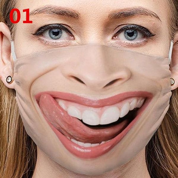 

designer individual expression strange foreign trade masks cross - border dustproof cotton fashion face mask