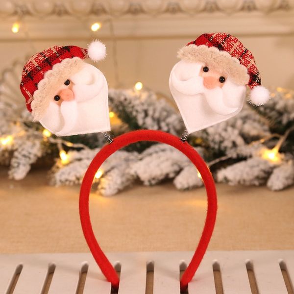 

csxcj hair atmosphere christmas head button old man snowman hair band day party decorations decoration supplies new band headdressbutton hea