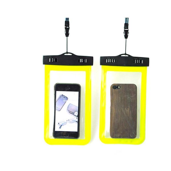 Neue Großhandel Wasserdichte Tasche PVC Schutzhülle Universal Telefon Tasche Tasche Mit Kompass Taschen Für Tauchen Schwimmen smart telefon