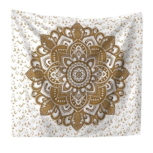 

йога boho мэтта 200x150cm индийский подвесная для mandala полиэстер декор гобелен стены дома bbytlx packing2010