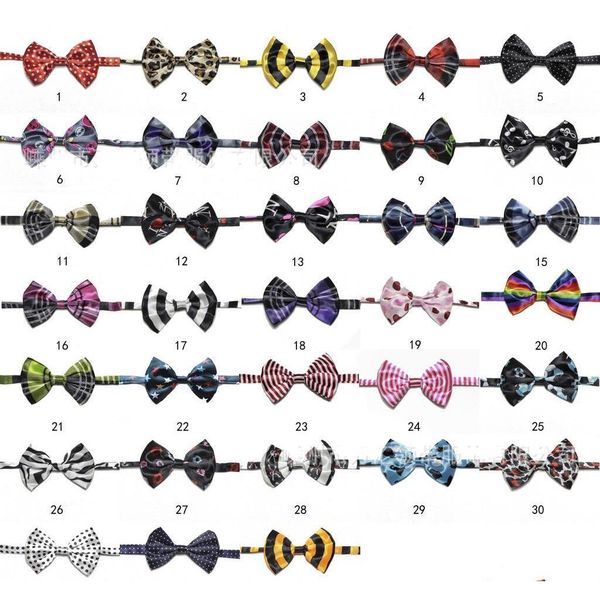 

50pc/lot polyester&silk butterfly pet cat puppy dog bow tie pe04 wyfsb