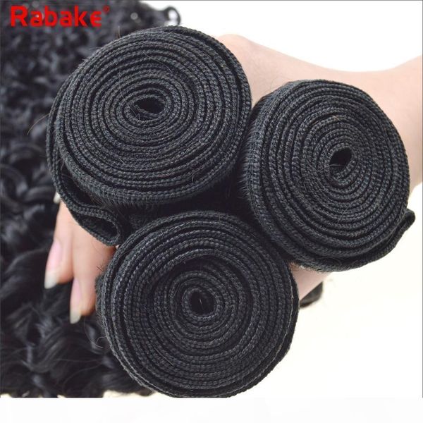 

rabake kinky curly brazilian virgin hair weave bundles 100% unprocessed curly human hair extensions 8-28inch 3 4pcs wholesale price, Black