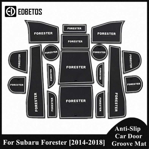 

anti-slip mats forester 2014 2021 car door groove mat gate slot for sj 3 anti-slip1