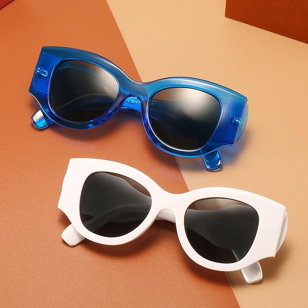 

fashion sunglasses women big frame vintage oversized sun glasses female shades for feminine retro oculos gafas 2021, White;black