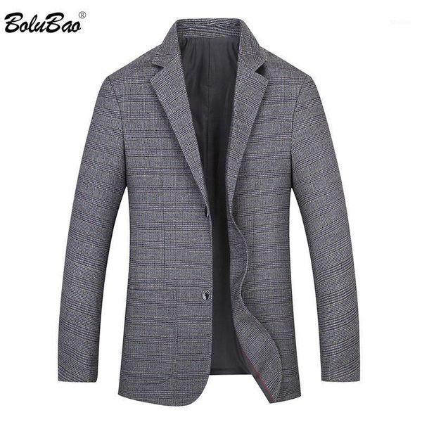 

men's suits & blazers bolubao brand men blazer retro men's suit jacket fashion british style slim fit classic business mal, White;black