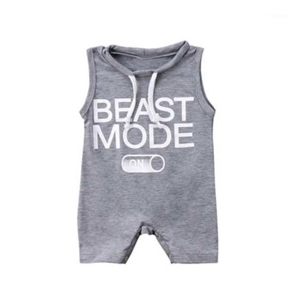 

baby boy sleeveless jumpsuits letter printed romper loose jumpsuit outfits clothes for boy romper newborn toddler jumpsuit1, Blue