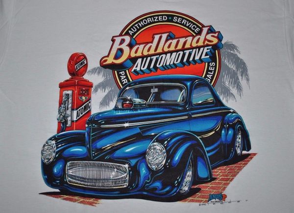 

super fashion badlands automotive 1941 willys gasser coupe drag vintage casual sport hooded sweatshirt hoodie t shirt